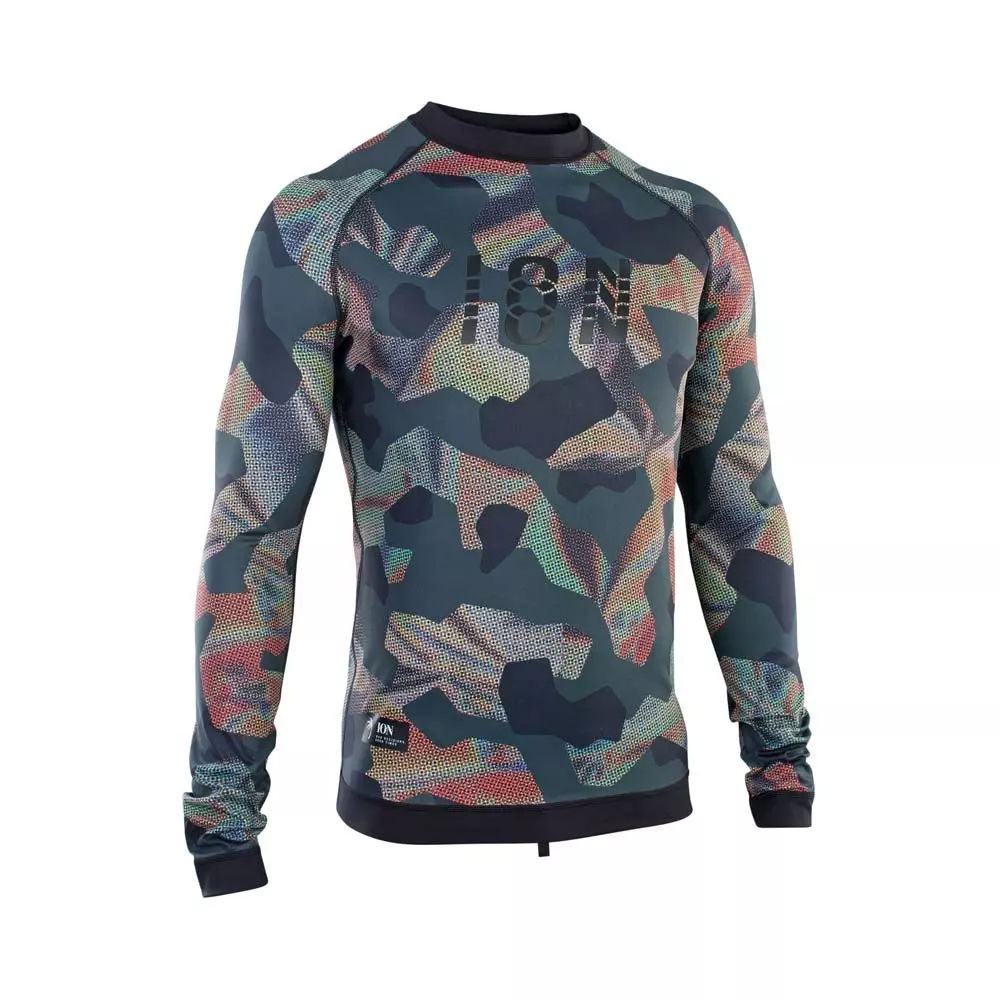 ION UV-Shirt Rashvest Rashguard Maze LS 210 Grey-camo 2022 3 ION UV-Shirt Rashvest Rashguard Maze LS 210 Grey-camo 2022