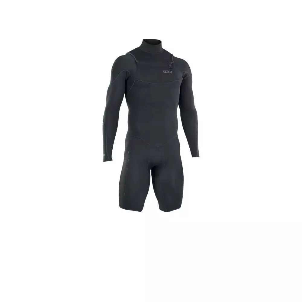 ION Neoprenanzug Element Shorty LS Front Zip 2/2 Herren Shorty 900 Black 2023 3 ION Neoprenanzug Element Shorty LS Front Zip 2/2 Herren Shorty 900 Black 2023