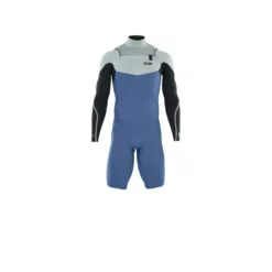 ION Neoprenanzug Element Shorty LS Front Zip 2/2 Herren Shorty 715 Cascade-blue 2023 -Outlet FCS Store 48232 4490 6 6 jpg