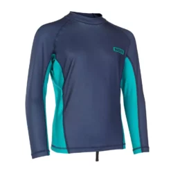 ION UV Shirt Capture Rashguard Boys LS Blue/golf Green 2020