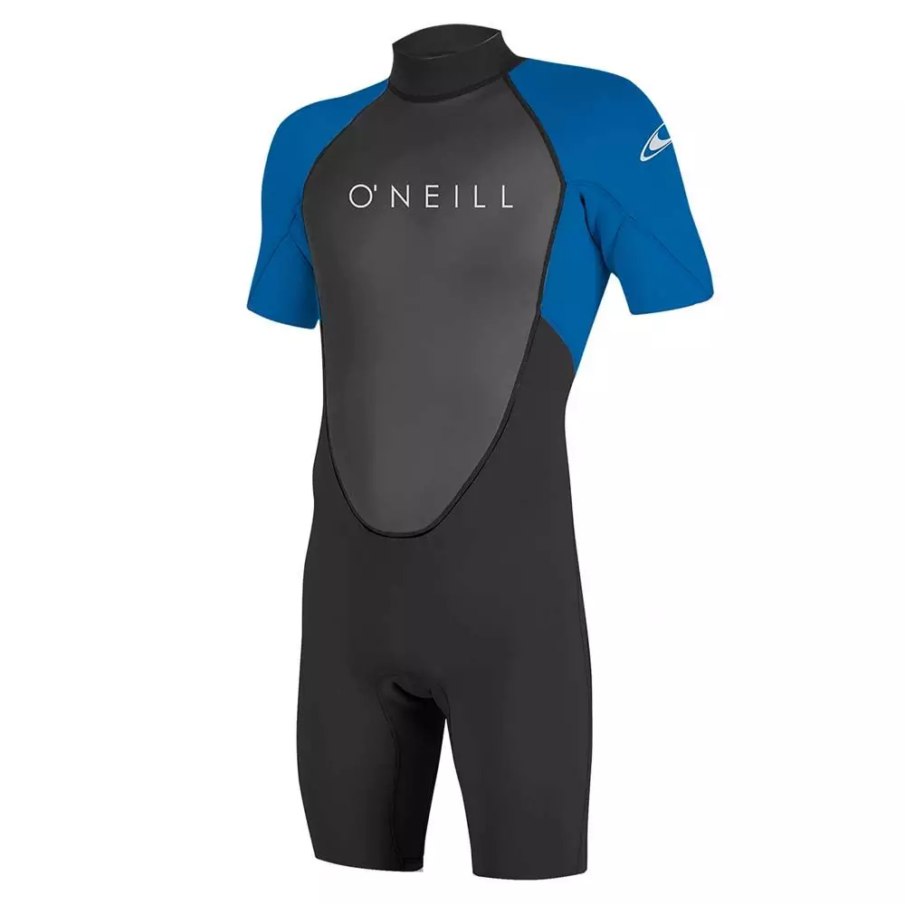 Oneill Neoprenanzug Reactor-2 Back Zip S/S Spring 2/2 Herren Shorty EJ7-BLK/OCEAN 2023 3 Oneill Neoprenanzug Reactor-2 Back Zip S/S Spring 2/2 Herren Shorty EJ7-BLK/OCEAN 2023