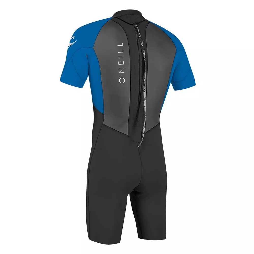 Oneill Neoprenanzug Reactor-2 Back Zip S/S Spring 2/2 Herren Shorty EJ7-BLK/OCEAN 2023 4 Oneill Neoprenanzug Reactor-2 Back Zip S/S Spring 2/2 Herren Shorty EJ7-BLK/OCEAN 2023 – Bild 2