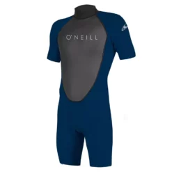 Oneill Neoprenanzug Reactor-2 Back Zip S/S Spring 2/2 Herren Shorty FA8-ABYSS/ABYSS 2023