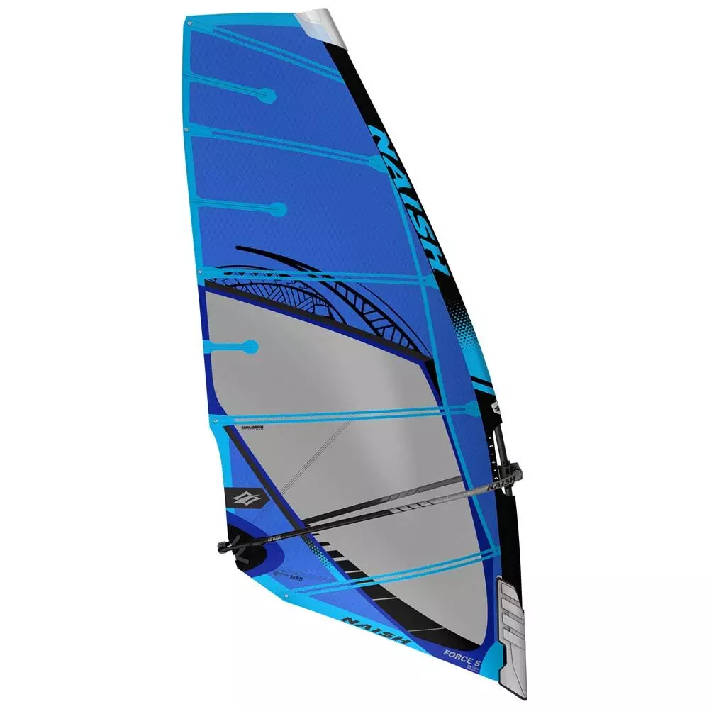 Naish Windsurf Segel S26 Force 4 Blue 2023 4 Naish Windsurf Segel S26 Force 4 Blue 2023 – Bild 2