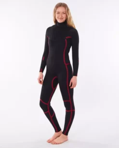 Rip Curl Neoprenanzug WMNS.D/PATROL C/ZIP 5/3 Damen Langarm 0090-Black 2023 -Outlet FCS Store 74060 WSMYAW 0060 8 scr 3 jpg