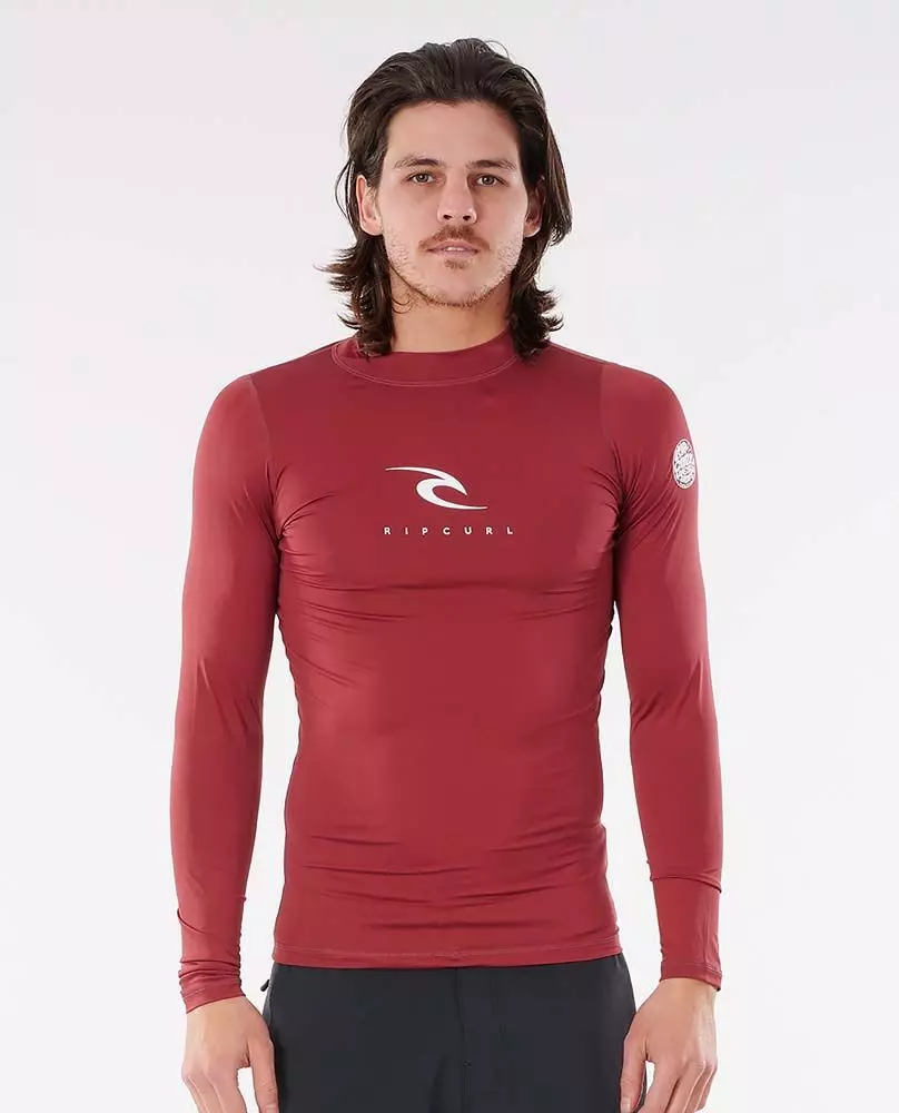 Rip Curl UV Shirt CORPS LSL UV 4370-MAROON 2022 3 Rip Curl UV Shirt CORPS LSL UV 4370-MAROON 2022