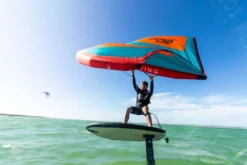FreeWing Surf Wing GO NO WINDOW Orange And Teal 2023 -Outlet FCS Store Airush Freewing GO Samuel Tome 20220204 STP20582 5 jpg