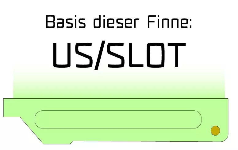 Maui Ultra Fins Windsurf Finne STYLE-WEED GRÜN US/SLOT 4 Maui Ultra Fins Windsurf Finne STYLE-WEED GRÜN US/SLOT – Bild 2