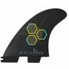 FCS Finnen FCS 2 CI PC Black Tri Retail Fins - 2023 -Outlet FCS Store CIBLACK 5