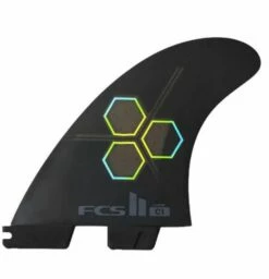 FCS Finnen FCS 2 CI PC Black Tri Retail Fins - 2023