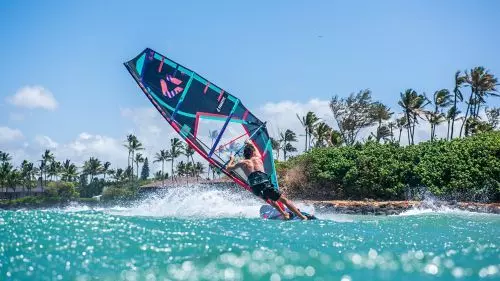 Duotone Windsurf Segel Idol LTD C10:black/pistaccio 2023 4 Duotone Windsurf Segel Idol LTD C10:black/pistaccio 2023 – Bild 2