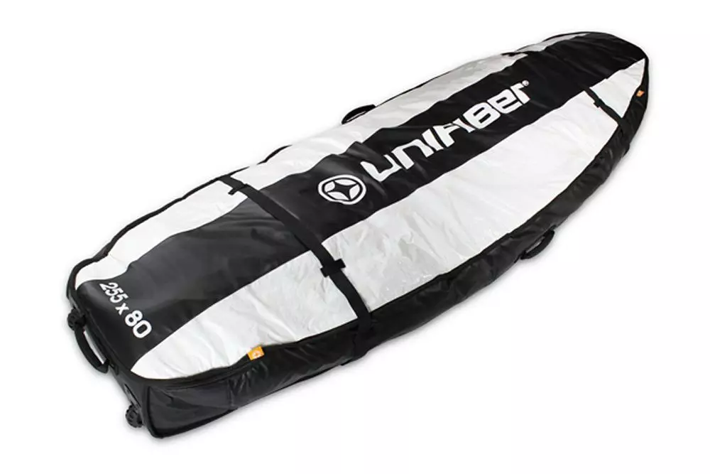 Unifiber Windsurf Bag Double Pro Boardbag With XL Wheels
