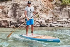 Fanatic SUP Board Ray Bamboo Edition - 2023 18 Fanatic SUP Board Ray Bamboo Edition - 2023 -Outlet FCS Store F23 RayBamboo deck 1 jpg