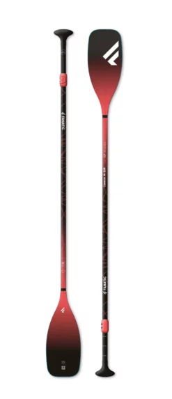 Fanatic SUP Paddel Carbon 80 Slim Adjustable C55:black/red 2023