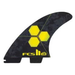 FCS Finnen II AM PC Large Yellow Tri Retail Fins 2023
