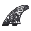 FCS Finnen FCS II FT PC Black/White Tri Retail Fins - 2023