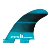 FCS Finnen II Performer Neo Glass Medium Teal Gradient Quad Fins (co)