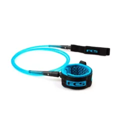 FCS Leash Comp Essential Leash Blue/Black 2023 -Outlet FCS Store FCS ESSENTIALS BLUBLACK COILVIEW 33 jpg