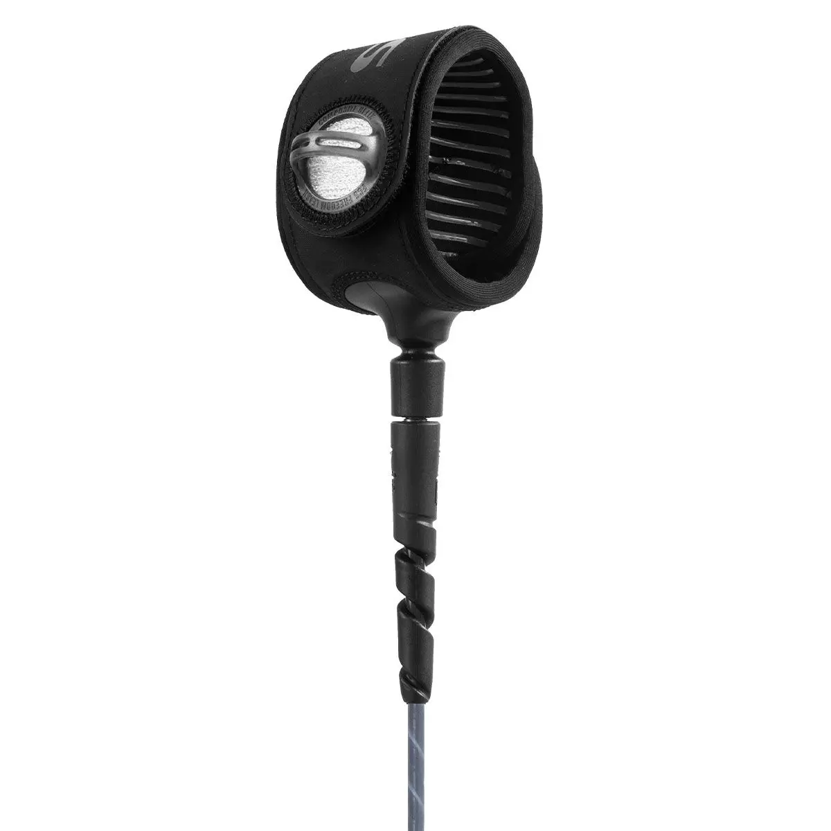 FCS Leash Freedom Helix All Round Leash Smoke/White - 2023 3 FCS Leash Freedom Helix All Round Leash Smoke/White - 2023