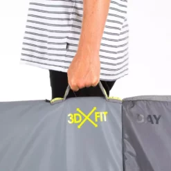 FCS Bag Day Long Board 96" Cool Grey (co) -Outlet FCS Store FCS Longboard GREY Handle In Use 24 jpg