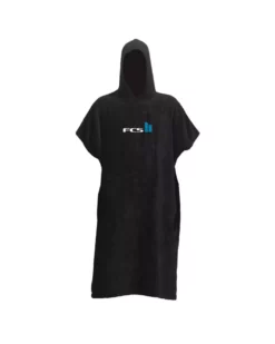 FCS Poncho Junior Towel Poncho Black (co)