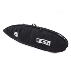 FCS Boardbag Travel 1 Fun Board 0" Black/Grey 2023