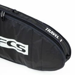 FCS Boardbag Travel 1 All Purpose 0" Black/Grey 2023 -Outlet FCS Store FCS TRAVEL 1 BOARDBAG NOSE 100
