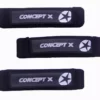 Concept X Fußschlaufen Windsurfstrap Ultimate Schwarz / Weiss -Outlet FCS Store FootstrapWindsurfUltimateBlack 9 jpg
