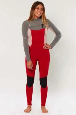 Sisstr Neoprenanzug SEVEN SEAS CHEST FULL 3/2 Damen RED-Red 2022