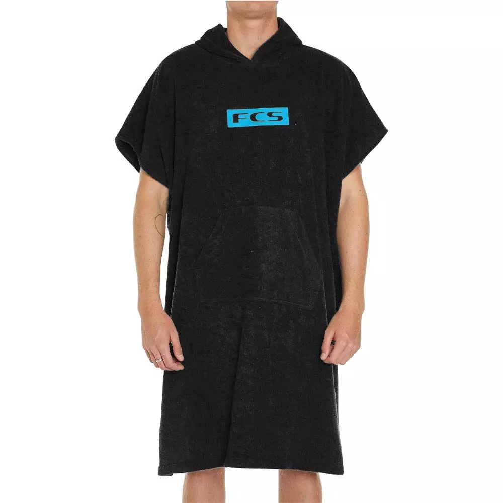 FCS Poncho Towel Poncho Black (co) 3 FCS Poncho Towel Poncho Black (co)