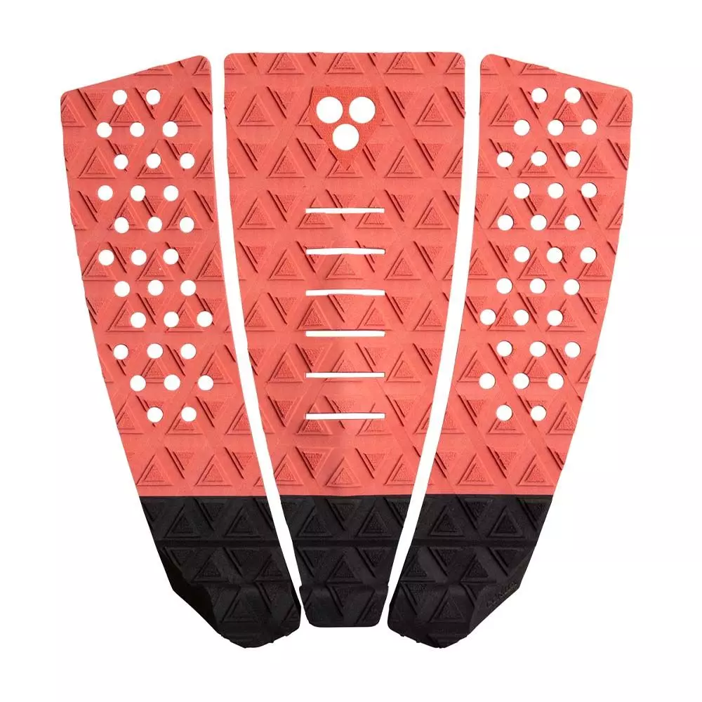 FCS Traction Pad Tres Red/Black - (co) 3 FCS Traction Pad Tres Red/Black - (co)
