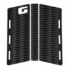 FCS Traction Pad Warp Mid Deck Charcoal - (co)