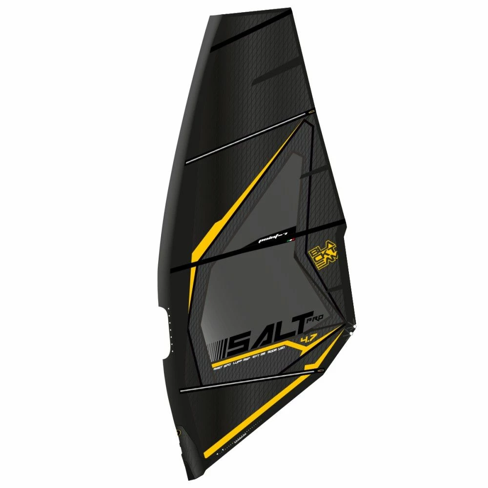 Point 7 Windsurf Segel SALTPRO Black 2023 3 Point 7 Windsurf Segel SALTPRO Black 2023