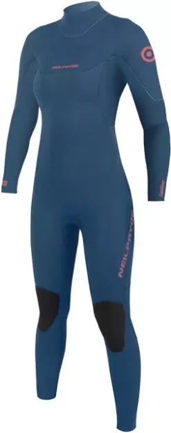 Neil Pryde Neoprenanzug Serene Fullsuit BZ 5/4/3 Damen Langarm C2 Petrol Blue / Coral 2022