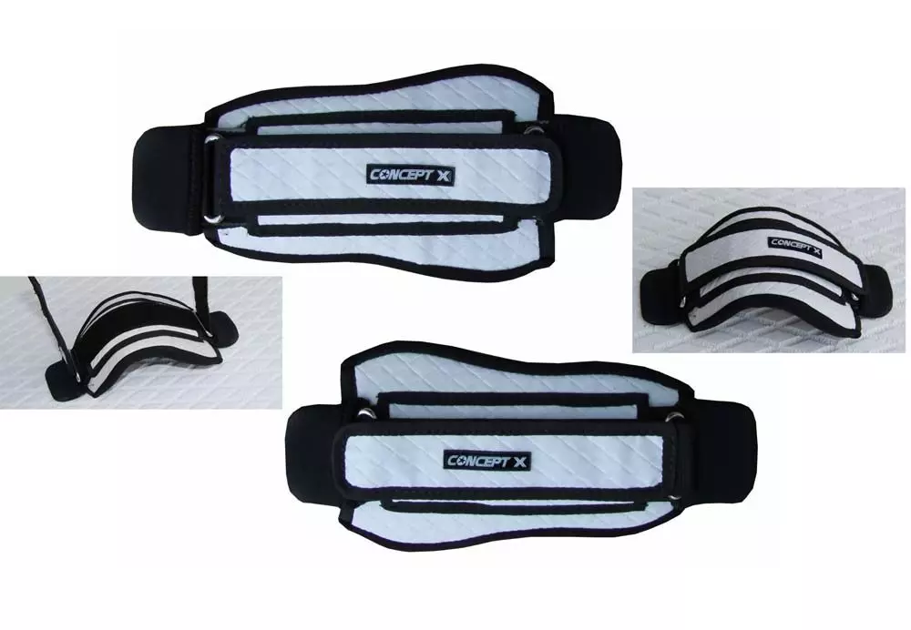 Concept X Fußschlaufen Windsurfstrap Freestyle - Wave Schwarz / Weiss 3 Concept X Fußschlaufen Windsurfstrap Freestyle - Wave Schwarz / Weiss