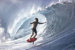 Takuma Wing Foil Board TK RED 2022 -Outlet FCS Store TK 55 action shot 3 5