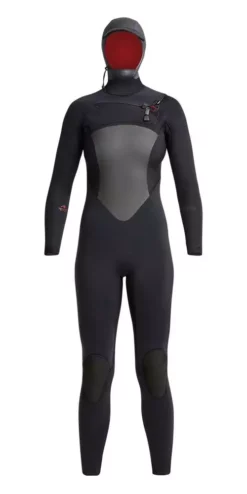 Xcel Neoprenanzug Womens Drylock Hooded X2 6/5 Damen Langarm Black 2022 -Outlet FCS Store WC65DHN1 BLK 2 6 jpg