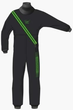Dry Fashion Trockenanzug SUP-Performance Front Zip - Unisex Trockenanzug Neon-Grün (co)