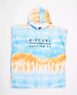 Rip Curl Poncho HOODED PRINT TOWEL - BOY - 1651-BLUE/WHITE 2022