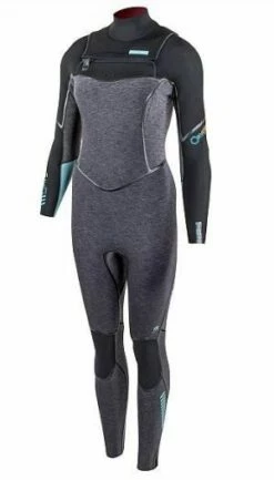 Pro Limit Neoprenanzug Oxygen TR Steamer Freezip DL FTM 6/4 Damen Langarm Black/Turquise 2023