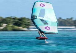 Duotone Surf Wing Slick CC6:mint/grey 2022 8 Duotone Surf Wing Slick CC6:mint/grey 2022 -Outlet FCS Store sling action3