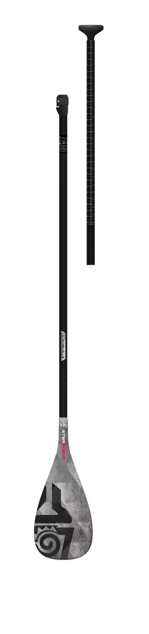 Starboard Tarboard UP Paddel ENDURO 35 TIKI TECH GRAY 2pc 29MM CARBON - 2023 3 Starboard Tarboard UP Paddel ENDURO 35 TIKI TECH GRAY 2pc 29MM CARBON - 2023