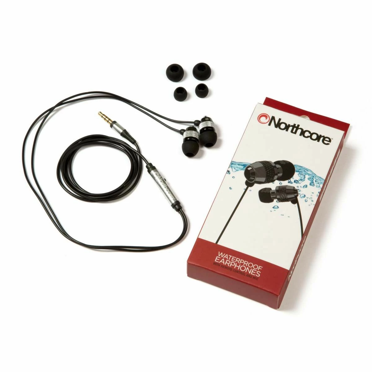 Northcore Kopfhörer Soundwave Waterproof Earphones (co) 3 Northcore Kopfhörer Soundwave Waterproof Earphones (co)